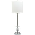 thumbnail image 4 of SAFAVIEH Marla 31 in. H Crystal Candlestick Table Lamp, Clear, Set of 2, 4 of 7