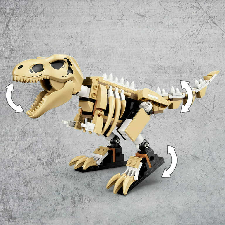 LEGO Jurassic World - Exposição do Dinossauro T. rex Fossilizado - 76940, LEGO DINO