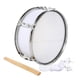 thumbnail image 2 of Caja de 13 pulgadas, batería musical con baquetas, instrumento de percusión ligero. Blanco, 2 of 9
