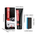 thumbnail image 4 of Stove Top Scratch Remover and Glass Cooktop Cleaner, Heavy Duty Polishing Wax for Ceramic Hobs and Glass Cooktops, Nano Car Paint Repair Kit with Sponge Scrubber for Kitchen, Vehicle, 4 of 7