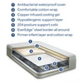 thumbnail image 5 of Sealy Celestial Cool 2-Stage Crib Mattress and Toddler Mattress, Cooling Copper Foam, 5 of 24