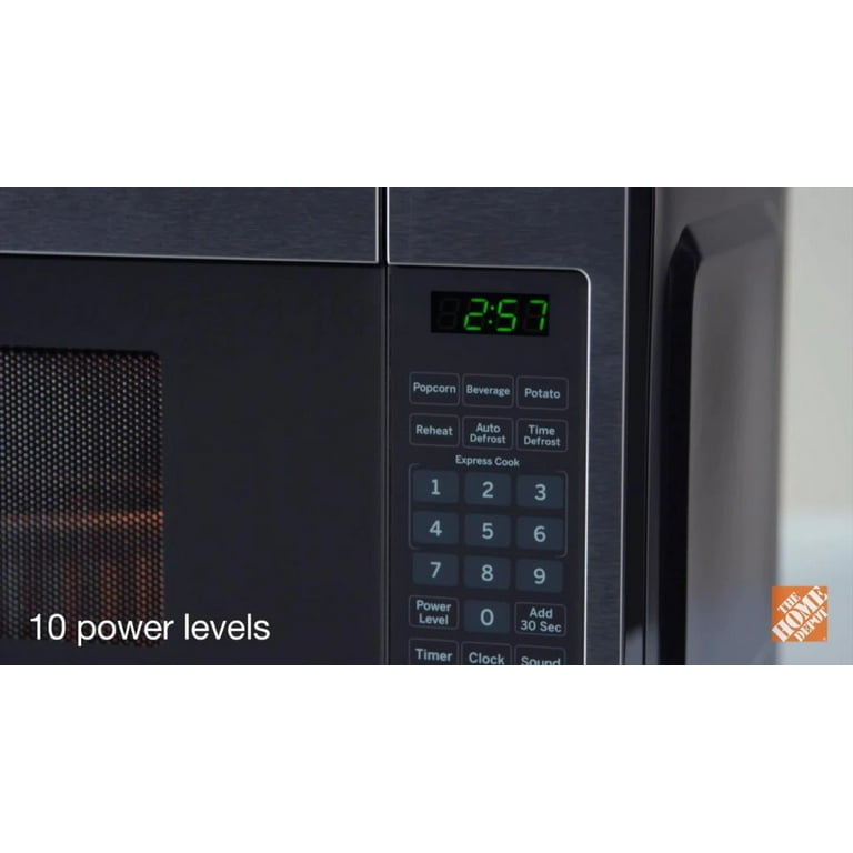 GE Spacemaker 0.7-cu ft 700-Watt Countertop Microwave (Stainless