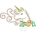 thumbnail image 6 of Threadart Machine Embroidery Designs - Unicorns at Christmas, 6 of 8