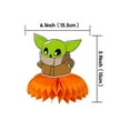 thumbnail image 2 of 9 Pcs Baby Yoda Honeycomb Centerpieces 3D Table Decorations Table Deco Birthday Party Supplies Party Decoration, 2 of 4