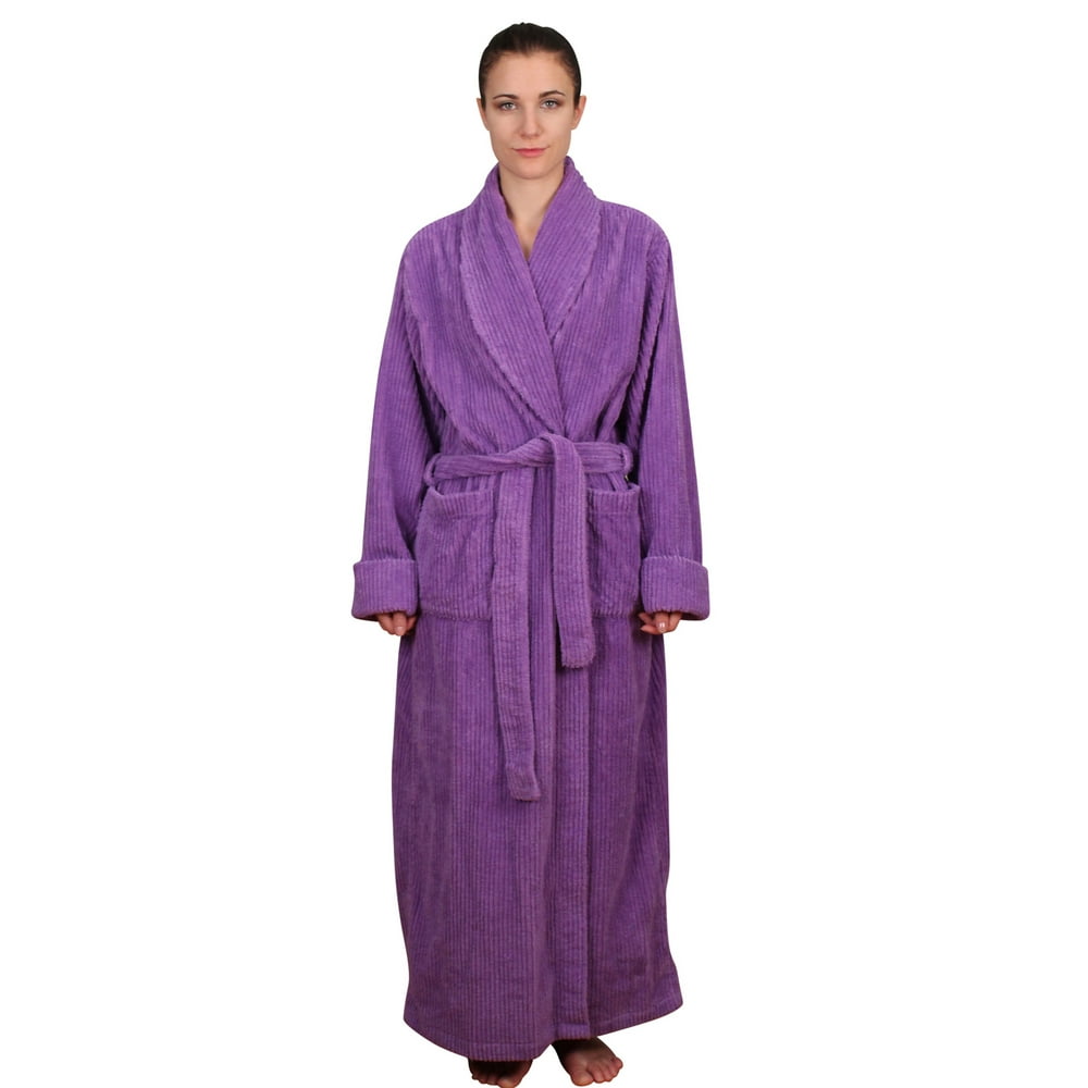 NDK New York Full Length Chenille Robe 100 cotton