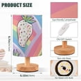 thumbnail image 3 of White Strawberries Cartoon Rainbow Table Lamp with USB Port LED Warm Light Lamp Night Light Home Decor, 3 of 7