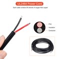 thumbnail image 3 of Unique Bargains Power Cable 2 Conductor Electrical Wire 16AWG 32.8ft 10 Meters UL2464 Electrical Wire PVC Cord Copper Cable, 3 of 6