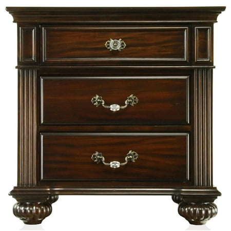 Night Stand with 3 Drawers