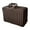 Brown plus size, variant on Storage Basket with Portable Handle Imitation Rattan Woven Carry Case Wicker Suitcase for Picnics and Short Trip
