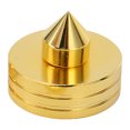 thumbnail image 3 of Juego de 4 puntas para altavoces que absorben los golpes y evitan resbalones, protectores de suelo para altavoz amplificador, aleación de Zinc, 3 of 8