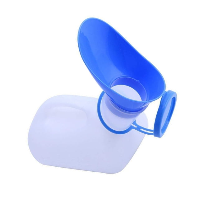 Wosthever Urinario móvil de plástico, botella a prueba de fugas, herramienta de emergencia para exteriores, contenedor de orina, botellas de ayuda para Suministros de limpieza para el hogar Wosthever HA020259-00
