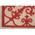 thumbnail image 4 of Nourison Aloha Indoor/Outdoor Red 3'6" x 5'6" Area Rug, (4x6), 4 of 6
