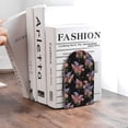 thumbnail image 6 of Sikiie Bouquet Bookends 1 Pair, Wood Bookends for Shelves, Book Ends for Shelves, Book Shelf Holder for Home Office, 6 of 7