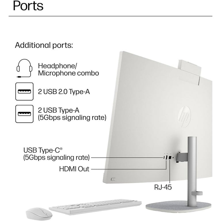 HP 27-inch All-in-One Desktop PC • 32GB RAM • 1TB SSD • Intel Core