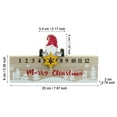 thumbnail image 3 of Christmas Decorations Christmas Month Countdown Decoration Wooden New Year Countdown Calendar Decoration, 3 of 4