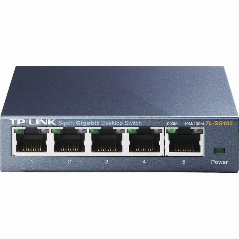 TP-LINK TL-SG105 5-Port 10/100/1000Mbps Fast Ethernet