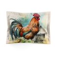 thumbnail image 1 of Gallo en el corral - Funda de almohada Deluxe, 1 of 5
