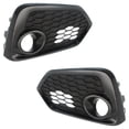 thumbnail image 2 of New Front Left and Front Right Fog Light Trim Compatible With Honda Civic LX Civic EX 2017-2019 By HO1038133 HO1039133 71108TGGA20 71108TGGA30 71103TGGA20, 2 of 5