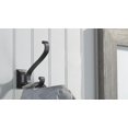 thumbnail image 4 of Richelieu Hardware BP92429900 Transitional Metal Hook, Matte Black Finish, 4 of 4