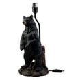 thumbnail image 4 of Large Standing Black Bear Surveyor Arkadius Desktop Table Lamp Decor Figurine, 4 of 5