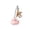 Pink, variant on Tuscom Rechargeable Automatic Rotating Cat Toy Wand with Red Light, Interactive Indoor Cat Teaser with Feather Attachment, Quiet Pink Electronic Kitty Exercise Toy