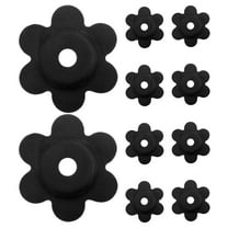 Masteelf 10PCS Outdoor Flagpole Plug Flag Stops Garden Flag Rubber Stoppers Durable Pole Anchors for Securing Outdoor Flags Decorations Yard Displays