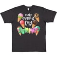 thumbnail image 3 of Inktastic Make Every Day Summer Ice Cream Cones T-Shirt, 3 of 5