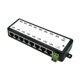 thumbnail image 1 of POE Injector 8 LAN Ports with LED Power Light POE Splitter Suitable for CCTV Network, 1 of 1