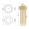 thumbnail image 2 of Kit de boquillas de latón de 0,4 mm para impresora 3D Anycubic Kobra 2, 10 unidades, 2 of 7