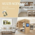 thumbnail image 6 of Daiia Cowboy Playing Guitar Pattern Decorator Wall Plate Child Safe Outlet Cover, Switch and Outlet Covers,Size 1-Gang 5.0" x3.0" , Polycarbonate Thermoplastic-Style U, 6 of 6