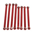 thumbnail image 4 of 8PCS Metal Full Car Tie Rod Tie Lever Link Pull Rod para la serie MN86 Modelo Actualización RC CarRed, 4 of 10