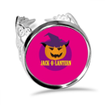 thumbnail image 1 of Halloween Happy Jack Pumpkin Light Ring Adjustable Love Wedding Engagement, 1 of 3