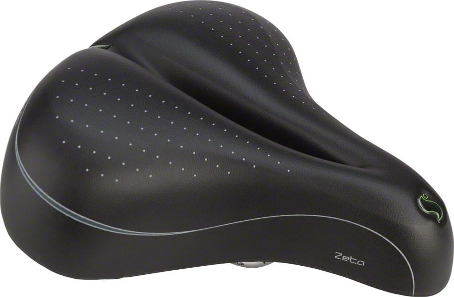 Selle Vélo Sportourer Zeta Comfort Gel Superflow - Confort Gel Avec Technologie Réfléchissante