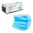 thumbnail image 1 of Cubrebocas Adulto 100 piezas color azul, 1 of 1