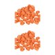 thumbnail image 3 of Rosas Ecológicas Matsuzay 500 unids/set Decoración del Hogar Texturas Claras Naranja Intenso, 3 of 6