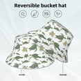 thumbnail image 5 of Daiia Cute Turtle Pattern Bucket Hat - Trendy Cotton Sun Hat for Beach, Golf, Fishing - Fun Outdoor Vacation Boonie for Men and Women, 5 of 9