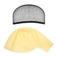 thumbnail image 3 of 4x Gorra De Cabeza Rapada, Gorra De Látex Duradera Para Cosplay, Disfraces De Películas, Festivales, Adultos, Con Redecilla Para El Pelo, 3 of 8