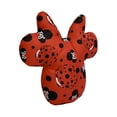 thumbnail image 2 of Disney Minnie Shaped Outdoor Pillow_Red with Black Polka Dots (13x13), 2 of 3