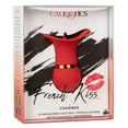 thumbnail image 4 of CalExotics French Kiss Charmer Silicone Clitoral Vibrator, Red, 4 of 9