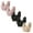 Black, variant on 5 Pack Plus Size Bras for Women Wirefless Lace Full Coverage Push up Bras Comfortable Everyday Bra