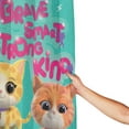 thumbnail image 4 of Super Kitties Shower Curtains for Bathroom, Kids Shower Curtain Sets Waterproof Fabric Cloth Bath Curtains with 12 Hooks 72x72 inch, 4 of 7