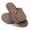 Brown, variant on Knivor Adjustable Open Toe House Slippers for Women Corduroy Diabetic Friendly Non Slip Soft Wide Fit Indoor Lounge Slippers