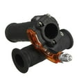 thumbnail image 3 of GETAJGHSD 1Pair Black Motorcycle Throttle Grip Assembly Durable Metal Rubber for Atv Quad Dirt Pit Bike Repair, 3 of 5