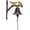 Shape B - Birds, variant on Large & Loud Farmhouse Dinner Bell Outside Wall Mounted Electroless Doorbell, Front Door Shop Entrance Porch Antique Decorative Hanging Bell, Indoor Outdoor Pretty Wall Ornamental Hand Bell