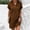 Brown, variant on Wedding Guest Dresses 2026 Solid Color Sun Dress V Neck Short Sleeve Graduation Oversized Spring Dresses for Women 2026 Beach Necessities for Date Night M