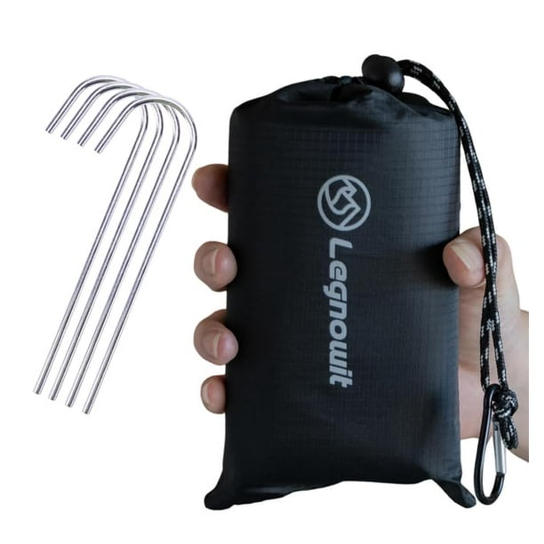 Manta Legnowit para exteriores, 140 x 200 cm, impermeable y plegable