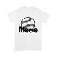 thumbnail image 3 of Vintage Baseball Mama Graphic Tee – Softball Mom Shirt, 3 of 6