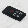 thumbnail image 3 of Lefu 5 Button Rubber Remote Car Key Fob Case Pad for Volvo XC60 XC70 V70 S60 S80, 3 of 9