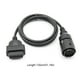 thumbnail image 5 of sweethay Cable de extensión OBDII para motocicleta de 10 pines a 16 pines, conector adaptador de herramienta de diagnóstico de cámara de Vehículos, repuestos y accesorios Mis, 5 of 6