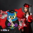 thumbnail image 3 of PMU Congrats Grad Balloon Bouquet | Graduation Decoration Mylar Balloons | Celebrate Success with Vibrant Graduation Balloons | “Wise Owl Grad” Balloon Bouquet Red (5/Pkg) Pkg/1, 3 of 7